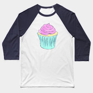 Giant Cupcake Baseball T-Shirt